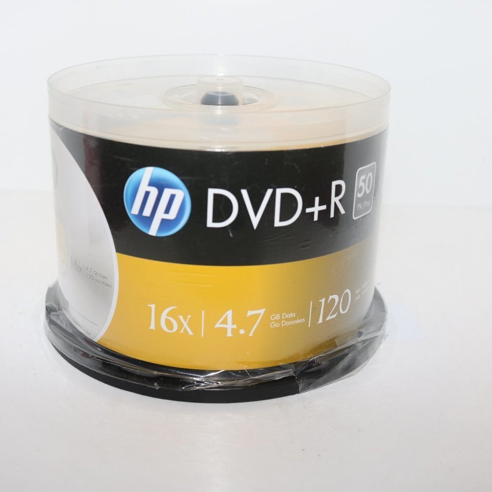 HP DVD+R 50 pack new and sealed
